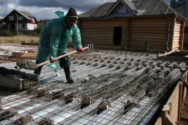 Заливка плиты перекрытия своими руками