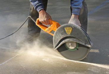 Чем распилить бетонную плиту?